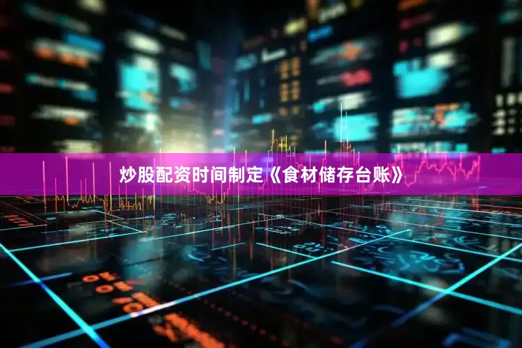 炒股配资时间制定《食材储存台账》